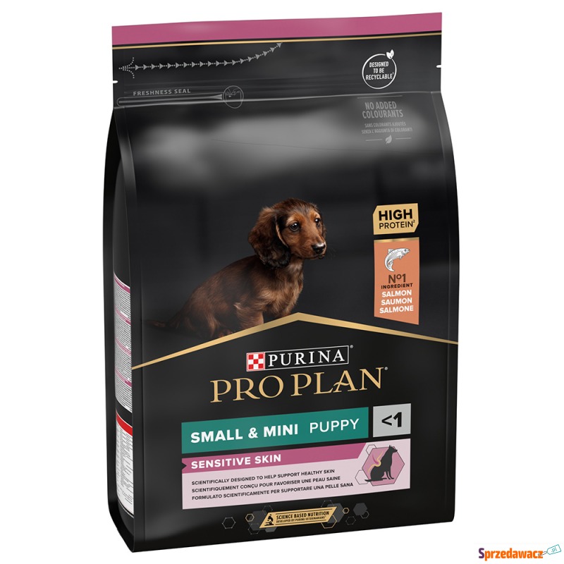 PURINA PRO PLAN Small & Mini Puppy Sensitive Skin,... - Karmy dla psów - Ostrołęka