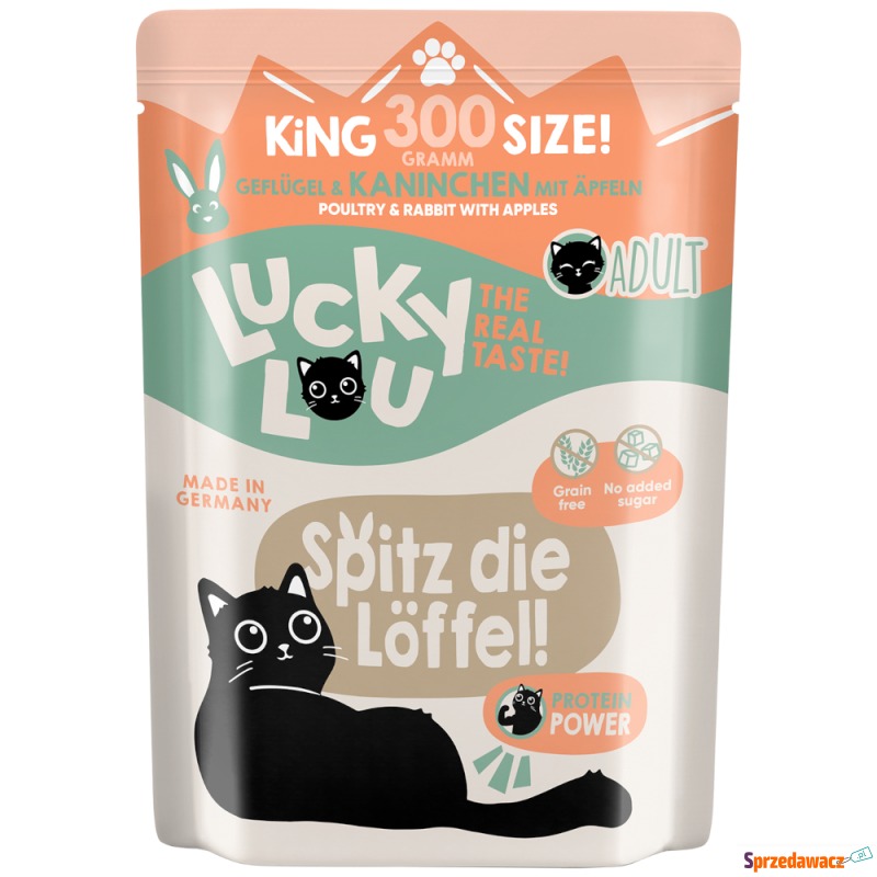 Lucky Lou Adult, 6 x 300 g - Drób...