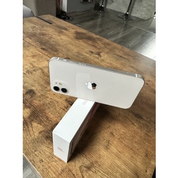 iPhone 12 white biały bardzo dobry stan nowa bateria - Smartfony - Kraków - zdjęcie 1