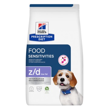 Hill's Prescription Diet z/d Food Sensitivities Low Fat Hydrolysed Soy - 2 x 3 kg