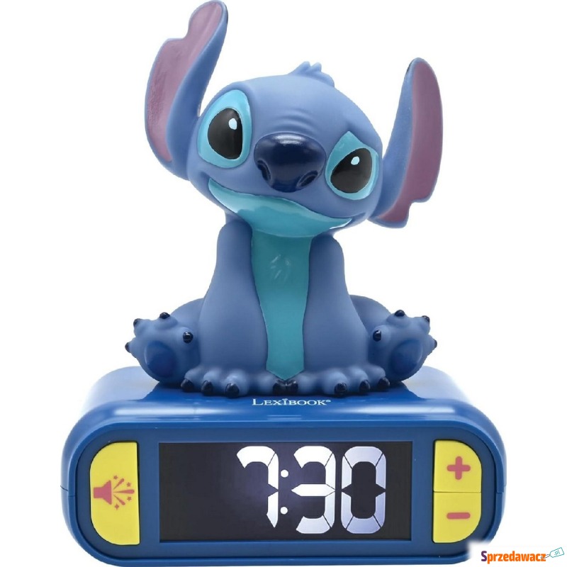 Budzik,lampka Lexibook Stitch RL800D niebieski - Oświetlenie do pokoju... - Słupsk