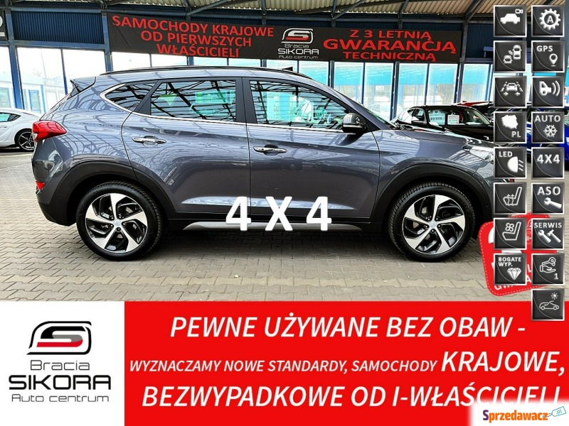 Hyundai Tucson  SUV 2015,  1.6 benzyna, automat - Na sprzedaż za 69 900 zł - Mysłowice