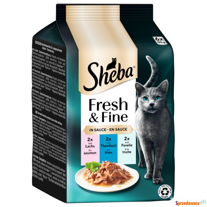 Sheba Fresh & Fine, 6 x 50 g -...
