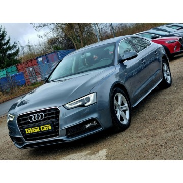 Audi A5 - S-Line Lift Led Serwis Bixenon Navi ACC Parktronic Gwarancja!