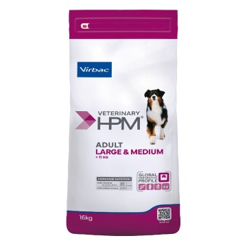 Virbac Veterinary HPM Adult Large & Medium dla psów - 16 kg