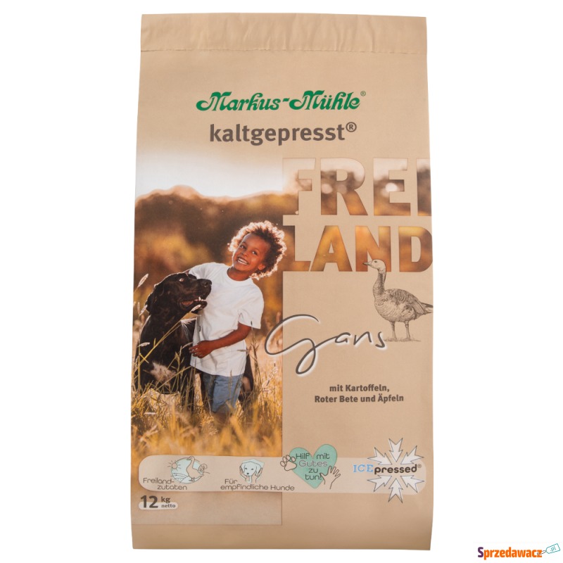 Markus-Mühle Freiland, gęś z wolnego wybiegu -... - Karmy dla psów - Elbląg
