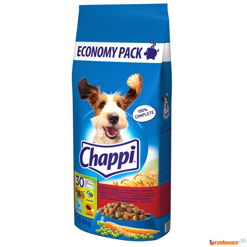 Chappi, wołowina i drób - 13,5 kg - Karmy dla psów - Stargard