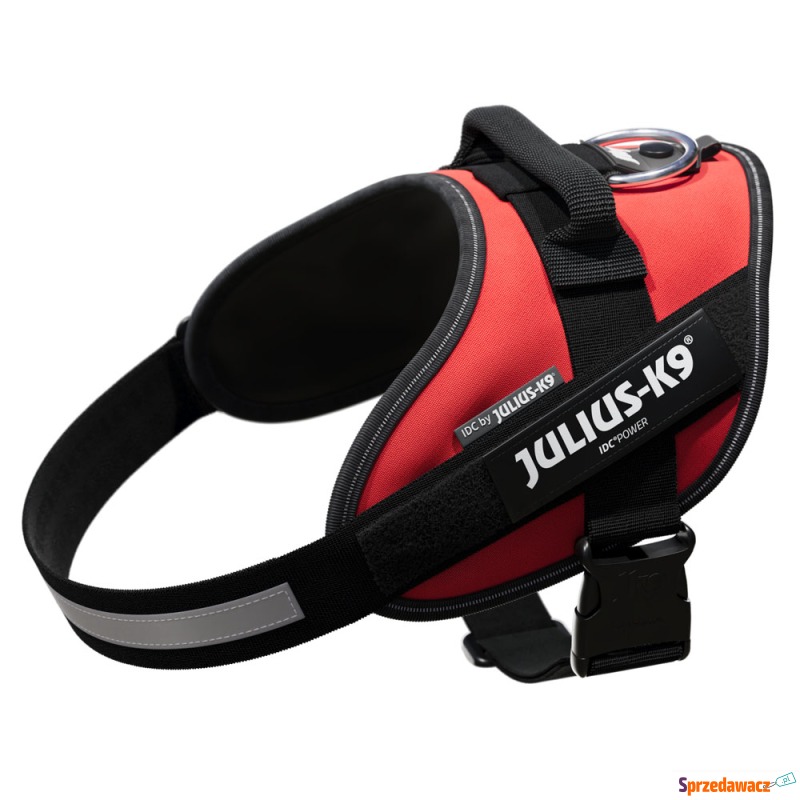 JULIUS-K9 IDC® Power szelki dla psa, czerwone... - Smycze i obroże - Gdańsk