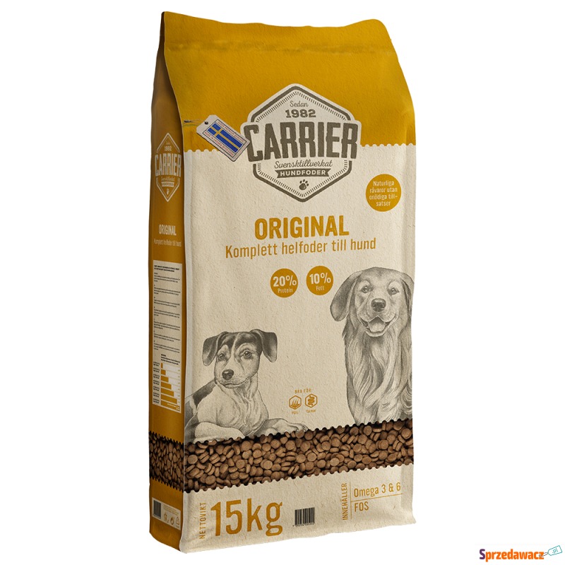 Carrier Original karma dla psów - 15 kg - Karmy dla psów - Zielona Góra