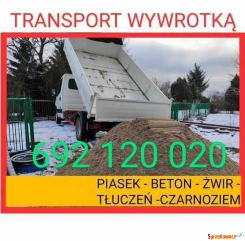 Piasek budowlany kruszywa kamień...