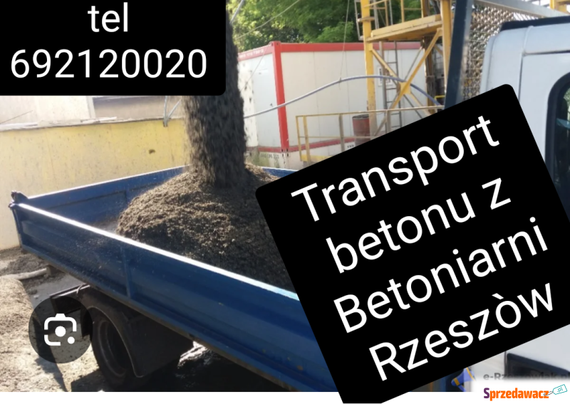 Rzeszów Betoniarnia beton pułs...