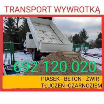 Piasek budowlany kruszywa kamień kliniec Łańcut Albigowa tel 692120020