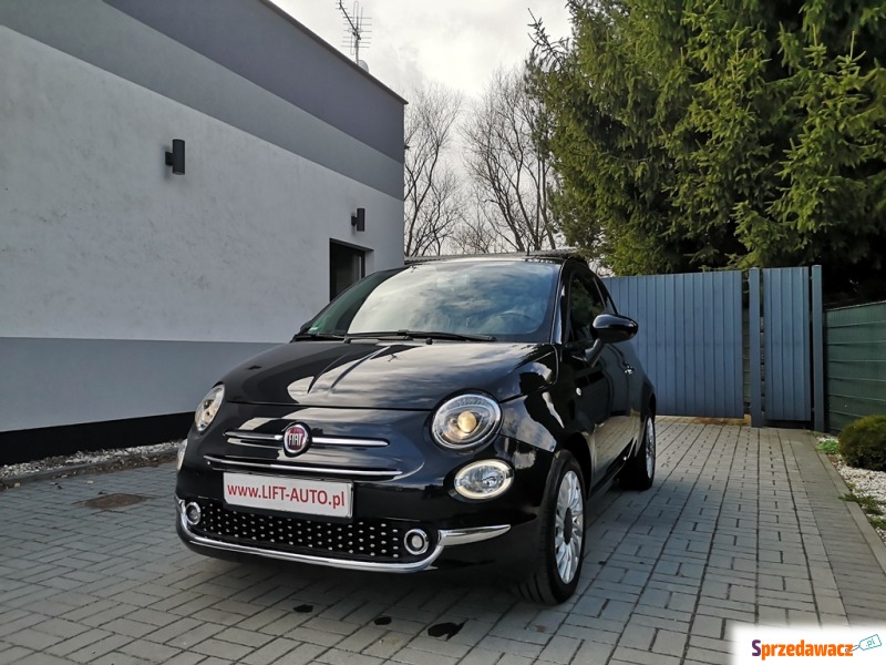 Fiat 500 2018,  1.2 benzyna - Na sprzedaż za 35 900 zł - Strzegom