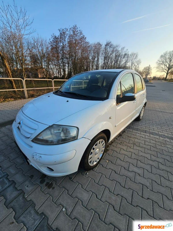 Citroen C3  Hatchback 2008,  1.4 diesel - Na sprzedaż za 6 999,00 zł - Głogów
