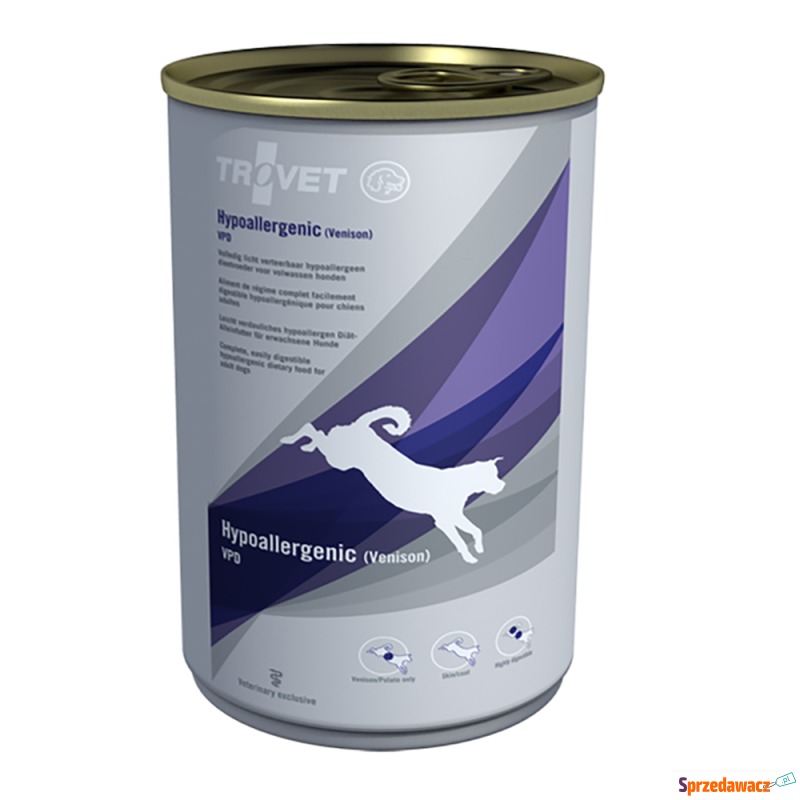 Trovet Hypoallergenic VPD, jeleń...