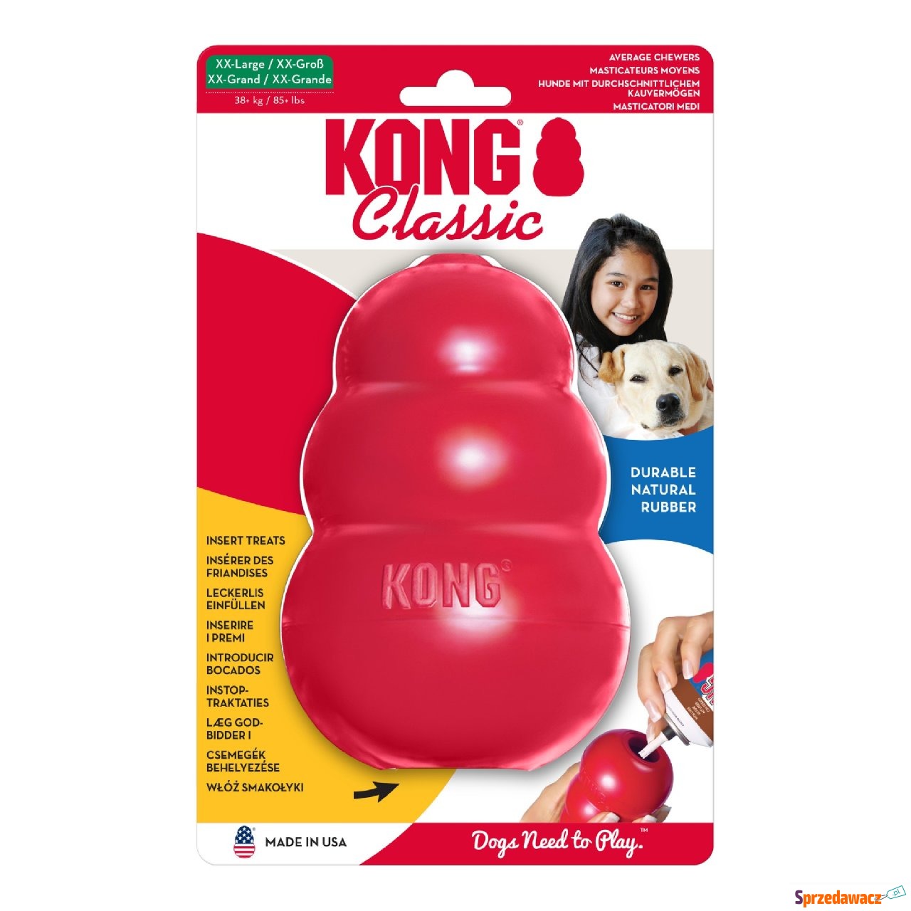 KONG Classic - XXL, 15,24 cm