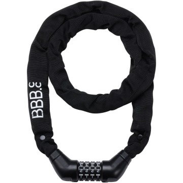 Zapięcie rowerowe BBB CodeGuard Chain 5/100 na szyfr