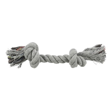Trixie sznur do zabawy dla psa, szary - Dł. 26 cm