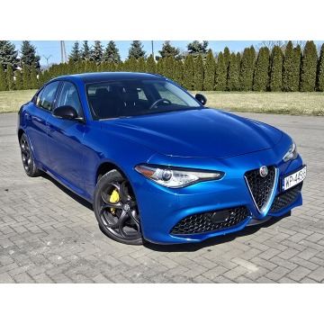 Alfa Romeo Giulia - 2,0Turbo Benz. 4x4.Automat.Navi.Kam.Cof.Skóry.Łopatki.OKAZJA