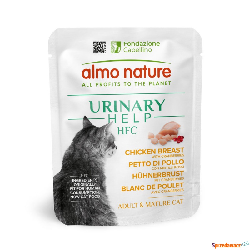 Almo Nature HFC Urinary Help, 6 x 50 g - Pierś... - Karmy dla kotów - Białystok