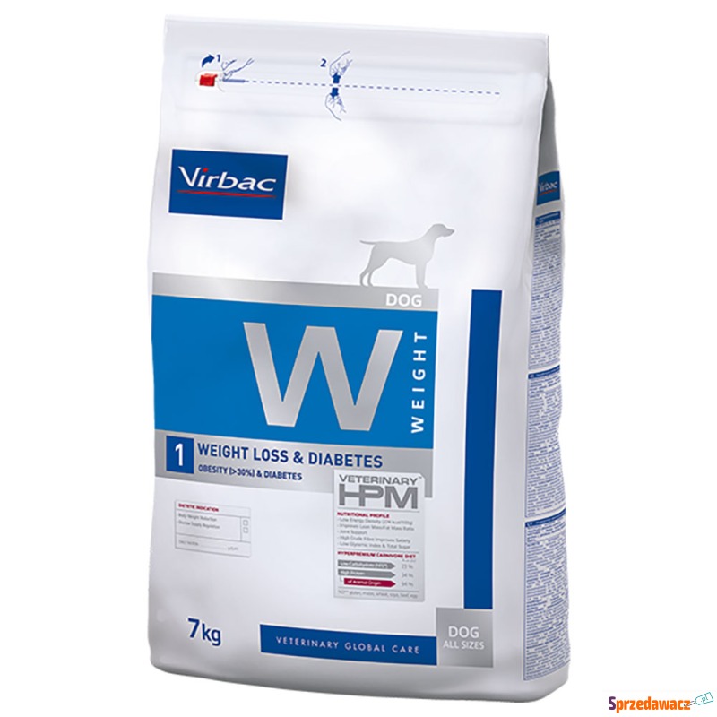 Virbac Veterinary HPM Dog Weight Loss & Diabetes... - Karmy dla psów - Gliwice