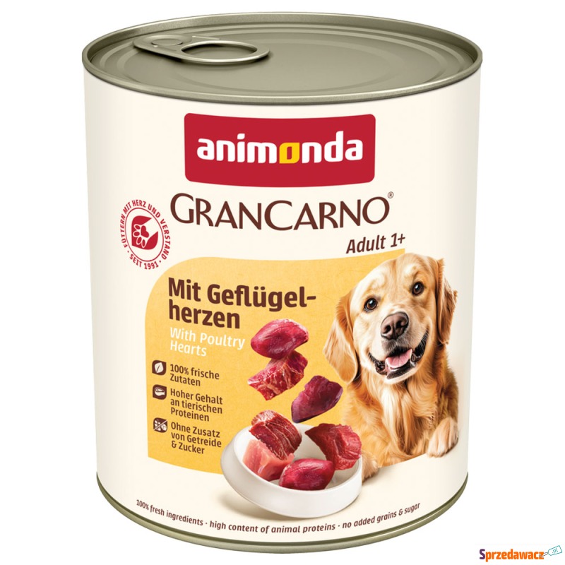 animonda GranCarno Original Adult, 6 x 800 g -... - Karmy dla psów - Radom