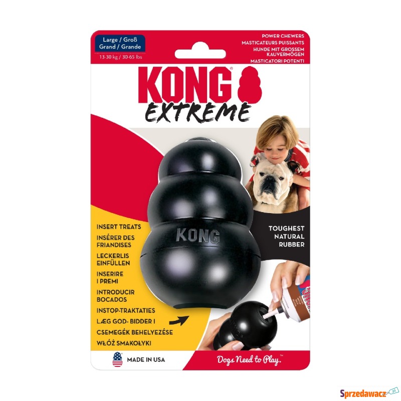 KONG Extreme - L, ok. 10 cm - Zabawki dla psów - Wrocław