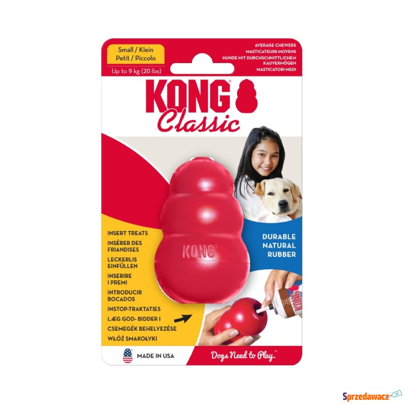 KONG Classic - S, 7 cm - Zabawki dla psów - Suwałki