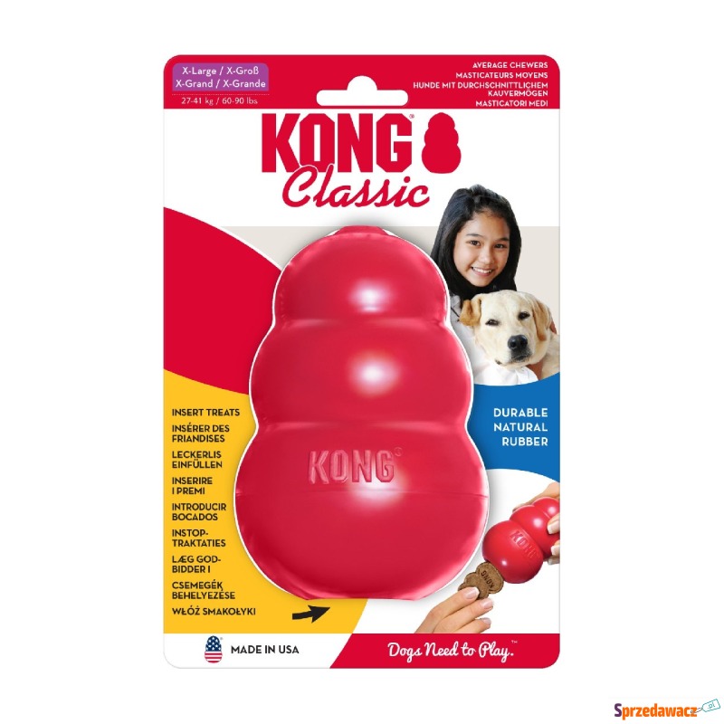 KONG Classic - XL, 13 cm - Zabawki dla psów - Bydgoszcz