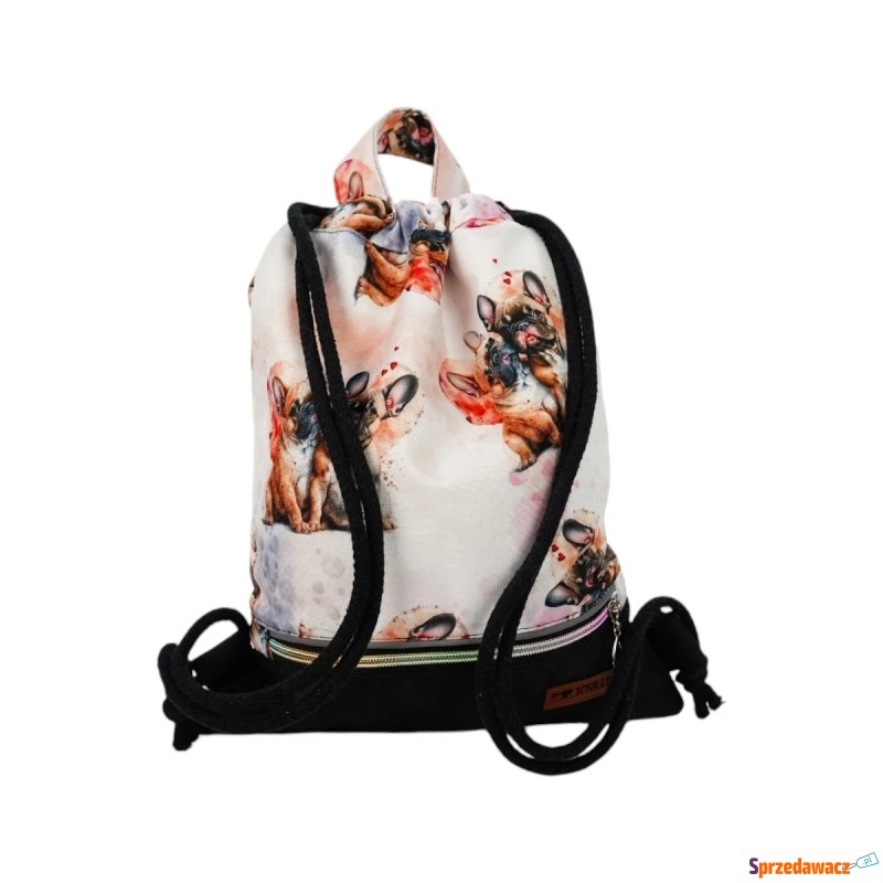 Plecak Worek Wodoodporny dla Dziewczynki - Buldogi... - Tornistry i plecaki... - Chorzów