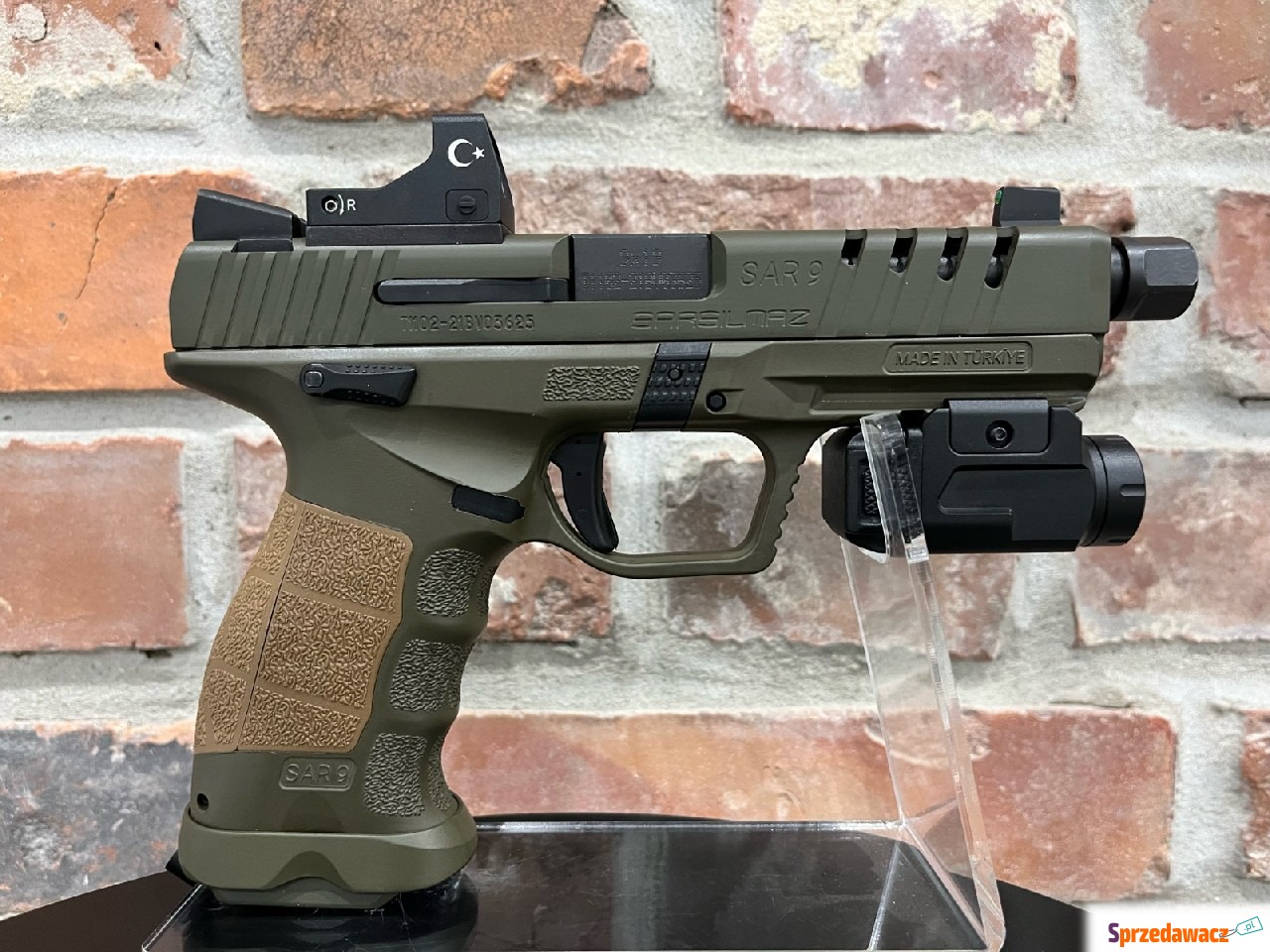 Pistolet Sarsilmaz SAR9 SP Khaki...