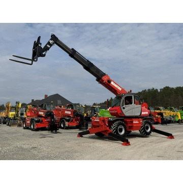 Manitou MRT 1850 ROTO Teleskopowa Obrotowa 21... - Pojazdy specjalistyczne - Widełki - zdjęcie 1