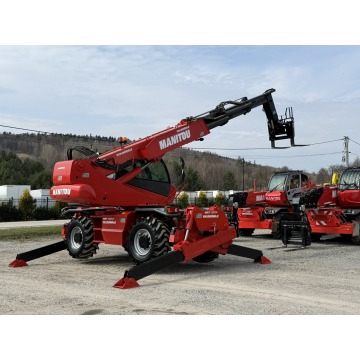 Manitou MRT 1850 ROTO Teleskopowa Obrotowa 21... - Pojazdy specjalistyczne - Widełki - zdjęcie 10