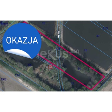 Działki rekreacyjne ze stawami | Spalice - okazja
