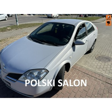 Nissan Primera - Salon Polska, niezawodna benzyna, przegląd do 2027, klimatronik, hak
