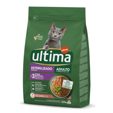 Ultima Cat Sterilized Adult, łosoś - 2,5 kg