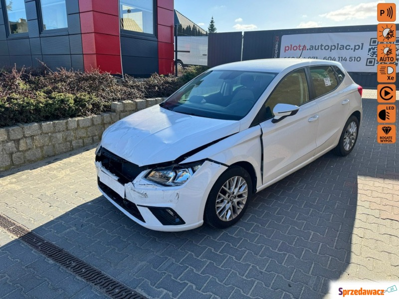 Seat Ibiza  Hatchback 2021,  1.0 benzyna - Na sprzedaż za 21 500 zł - Margonin