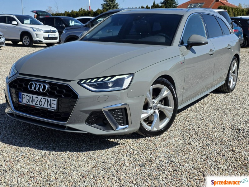 Audi A4  Kombi 2020,  2.0 diesel, automat - Na sprzedaż za 97 900 zł - Gniezno