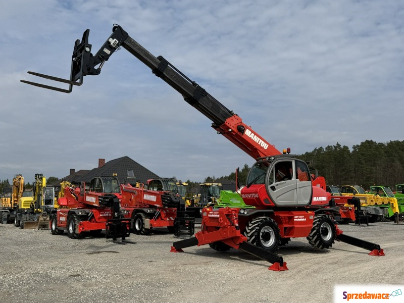 Manitou MRT 1850 ROTO Teleskopowa Obrotowa 21... - Pojazdy specjalistyczne - Widełki