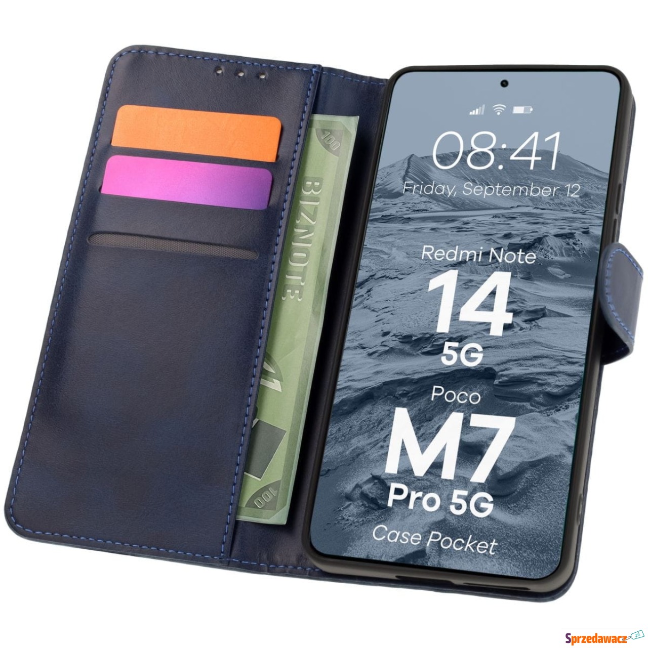 Etui z klapką Bizon Case Pocket...