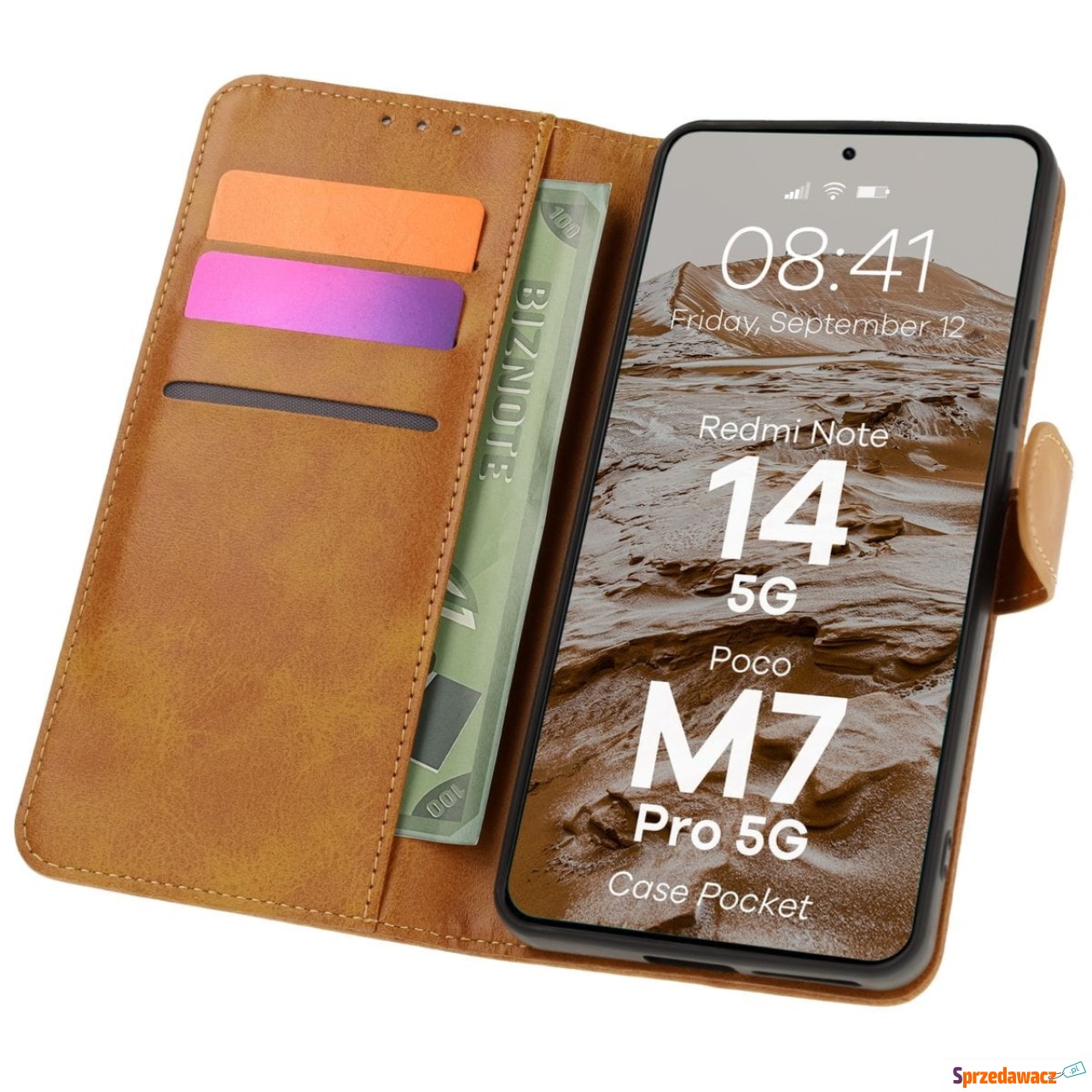Etui z klapką Bizon Case Pocket...