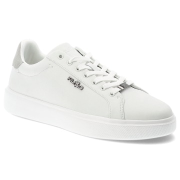 Sneakersy męskie Filippo, cholewka ze skóry naturalnej o gładkim wykończeniu klasyczne wiązanie na p