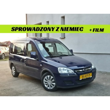 Opel Combo - • oszczędny DIESEL • 5 osobowy • KLIMA • HAK • z Niemiec