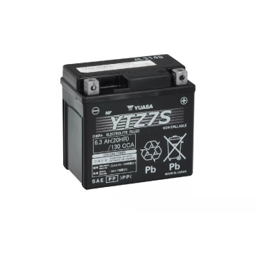 Akumulator motocyklowy 6Ah 130Ah Yuasa Ytz7s Wet... - Układ elektryczny - Legnica - zdjęcie 1