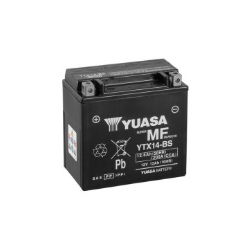 Ytx14-bs 12V 12AH 200A L+ Yuasa - Układ elektryczny - Zielona Góra - zdjęcie 1