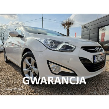 Hyundai i40 - 1.6i#Perła#Ledy#Climatr#Navi#Start Stop#Świeży Import#Serwis#Gwarancja