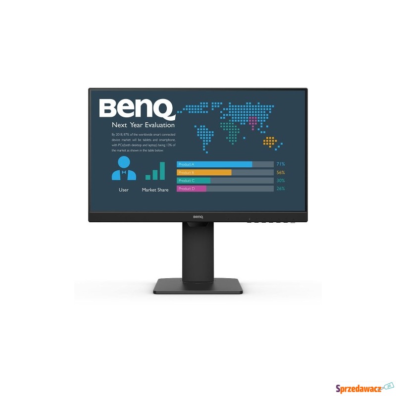 BenQ BL2486TC monitor komputerowy 60,5 cm (23.8")... - Monitory LCD i LED - Poznań