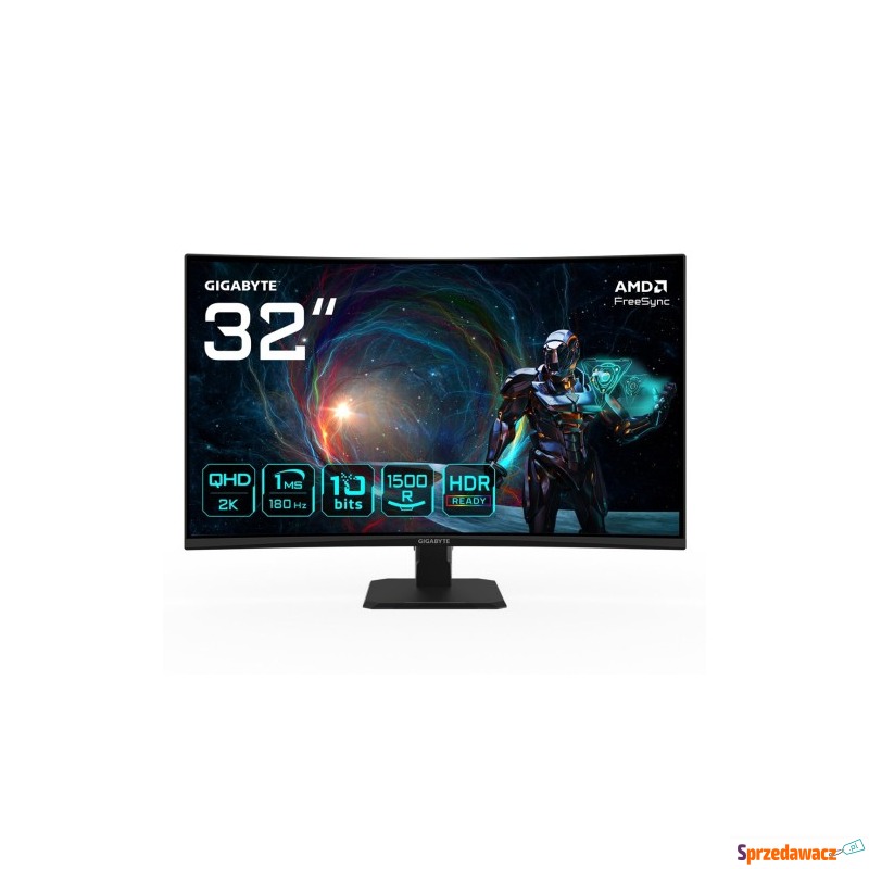 Gigabyte GS32QCA EU | 31.5" | VA | 180 Hz | 1... - Monitory LCD i LED - Katowice