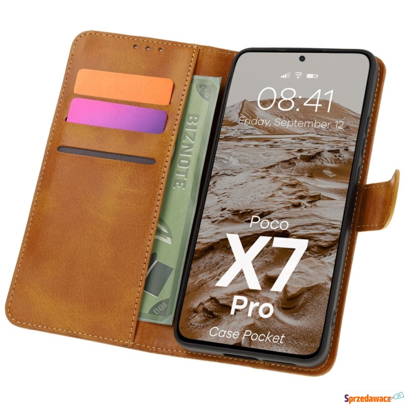 Etui z klapką Bizon Case Pocket do Xiaomi Poco... - Etui na smartfony - Mysłowice