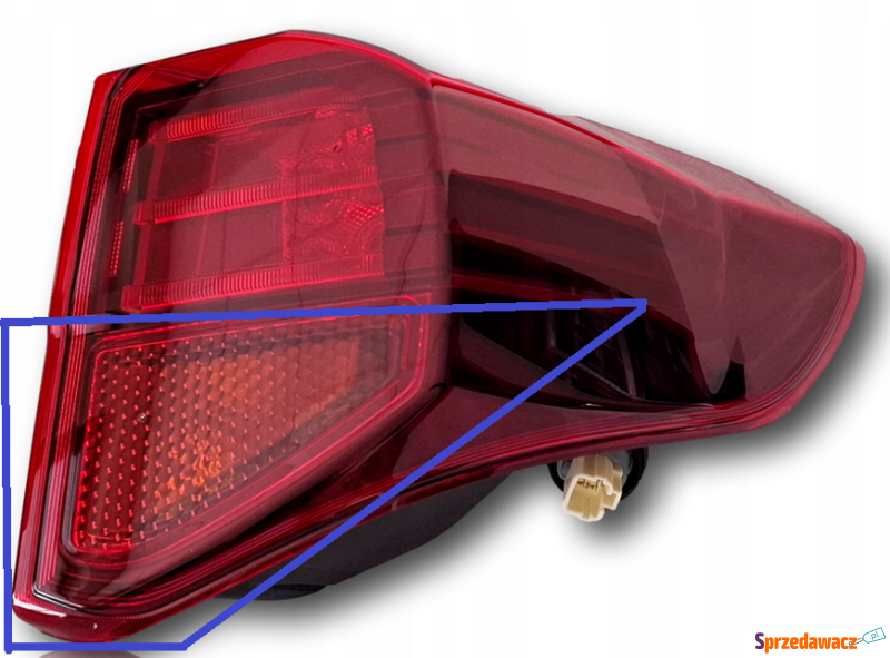 Kierunkowskaz lampy LED prawy tył...